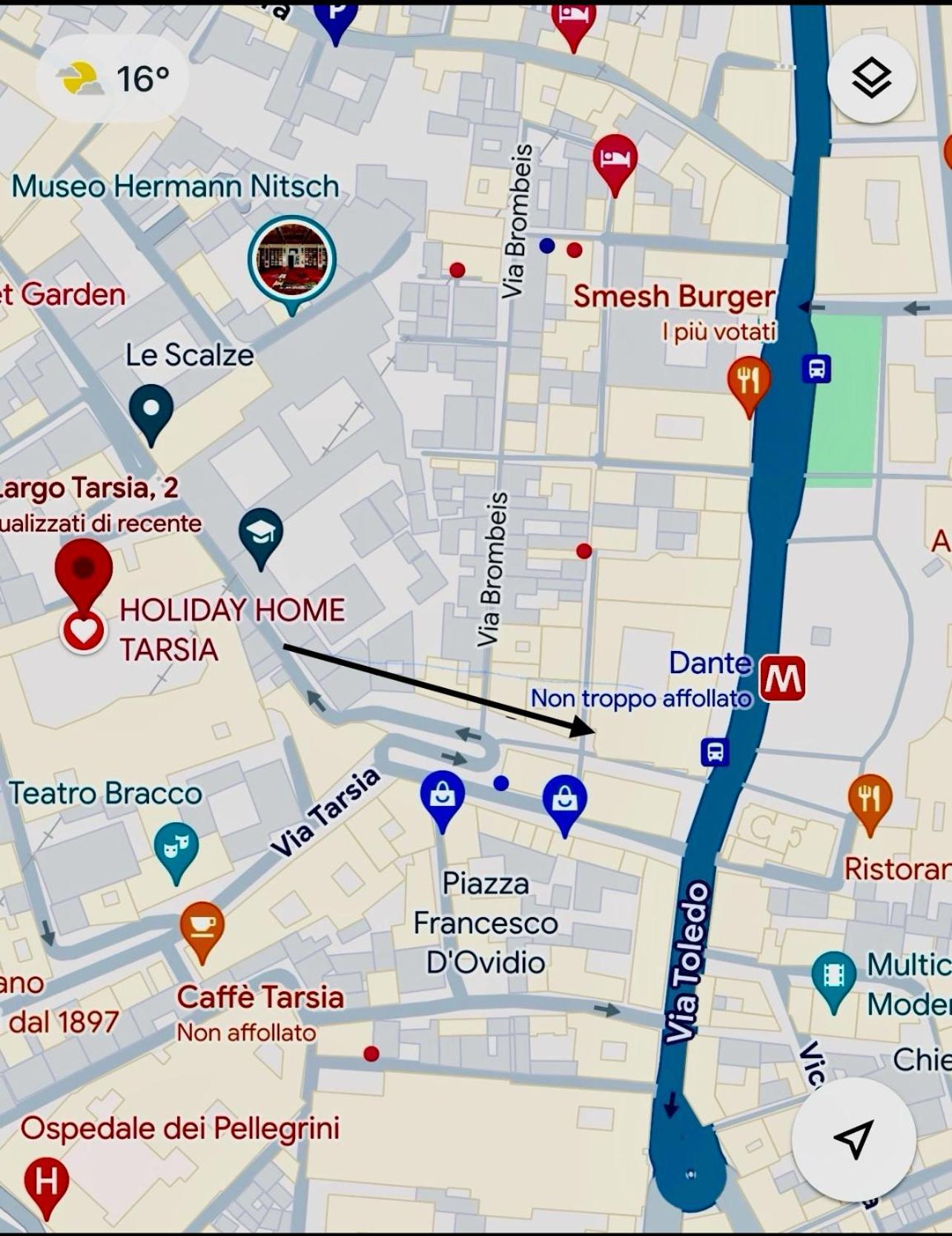 Appartement Holiday Tarsia Vicino Piazza Dante - Toledo Napels